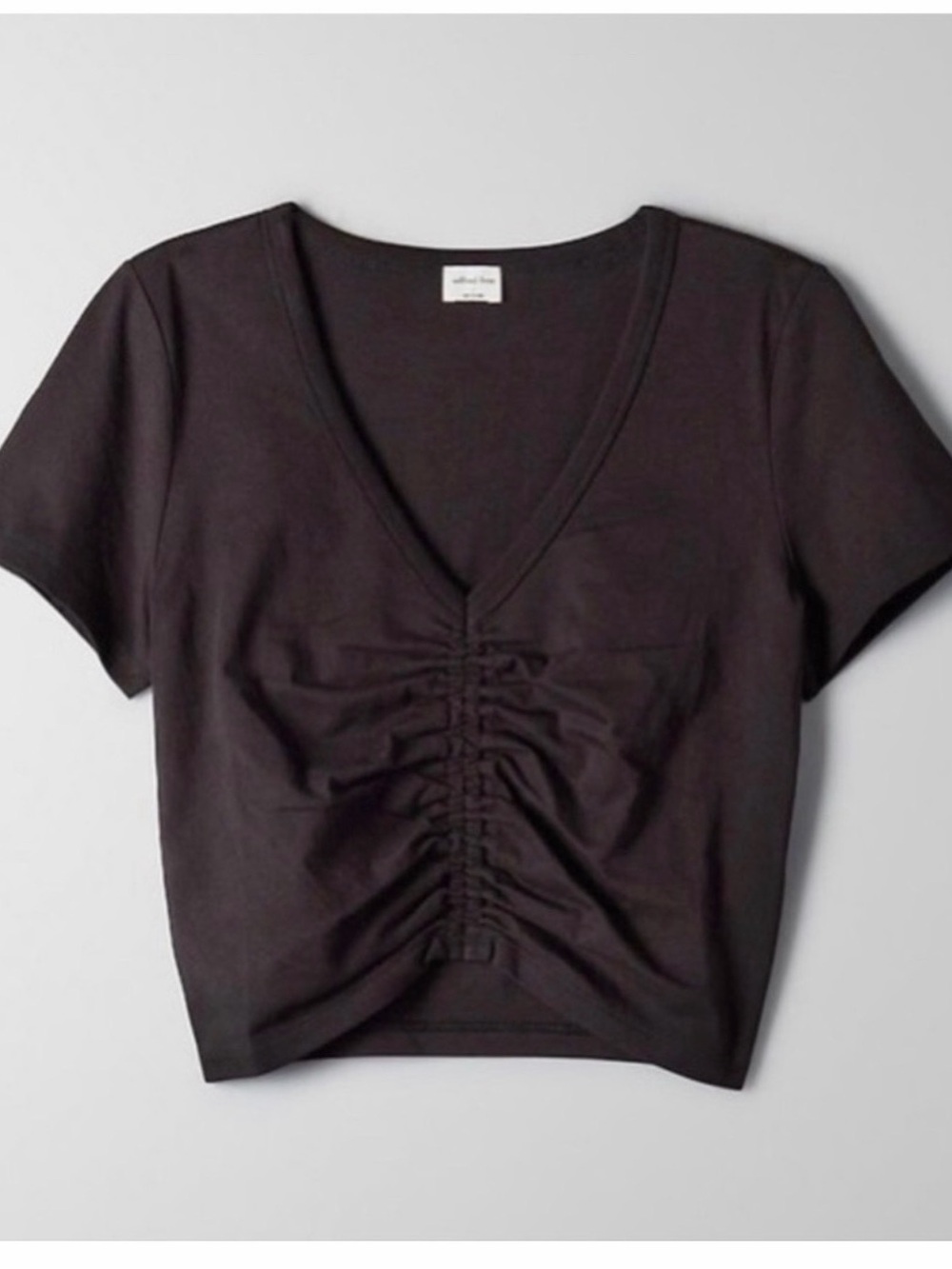 BNWOT Aritzia Wilfred Levant Black T shirt